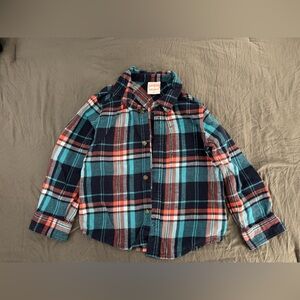 Jumping Beans Multicolor Plaid Shirt